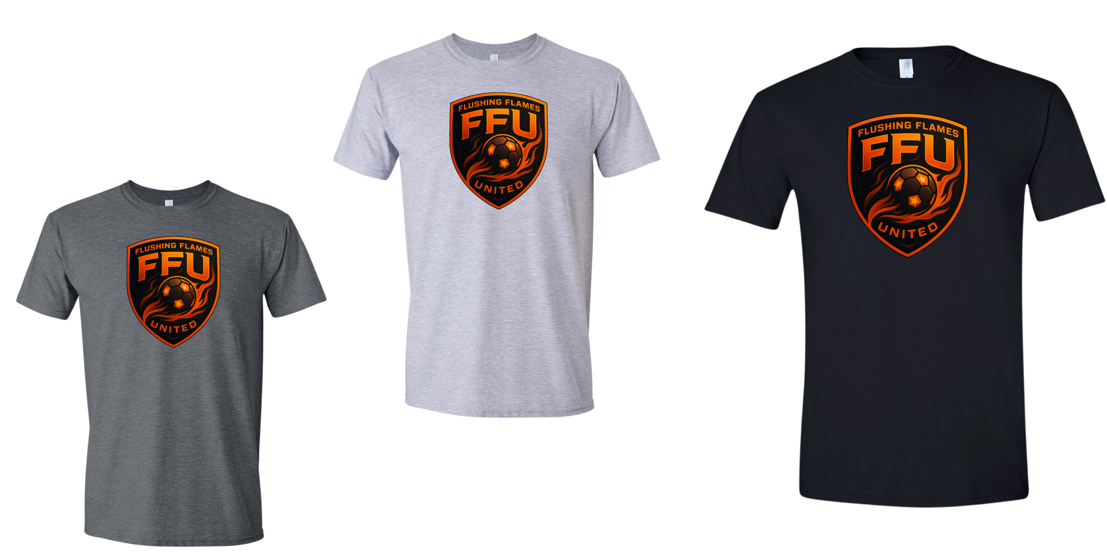 Flushing Flames Untied T-shirt