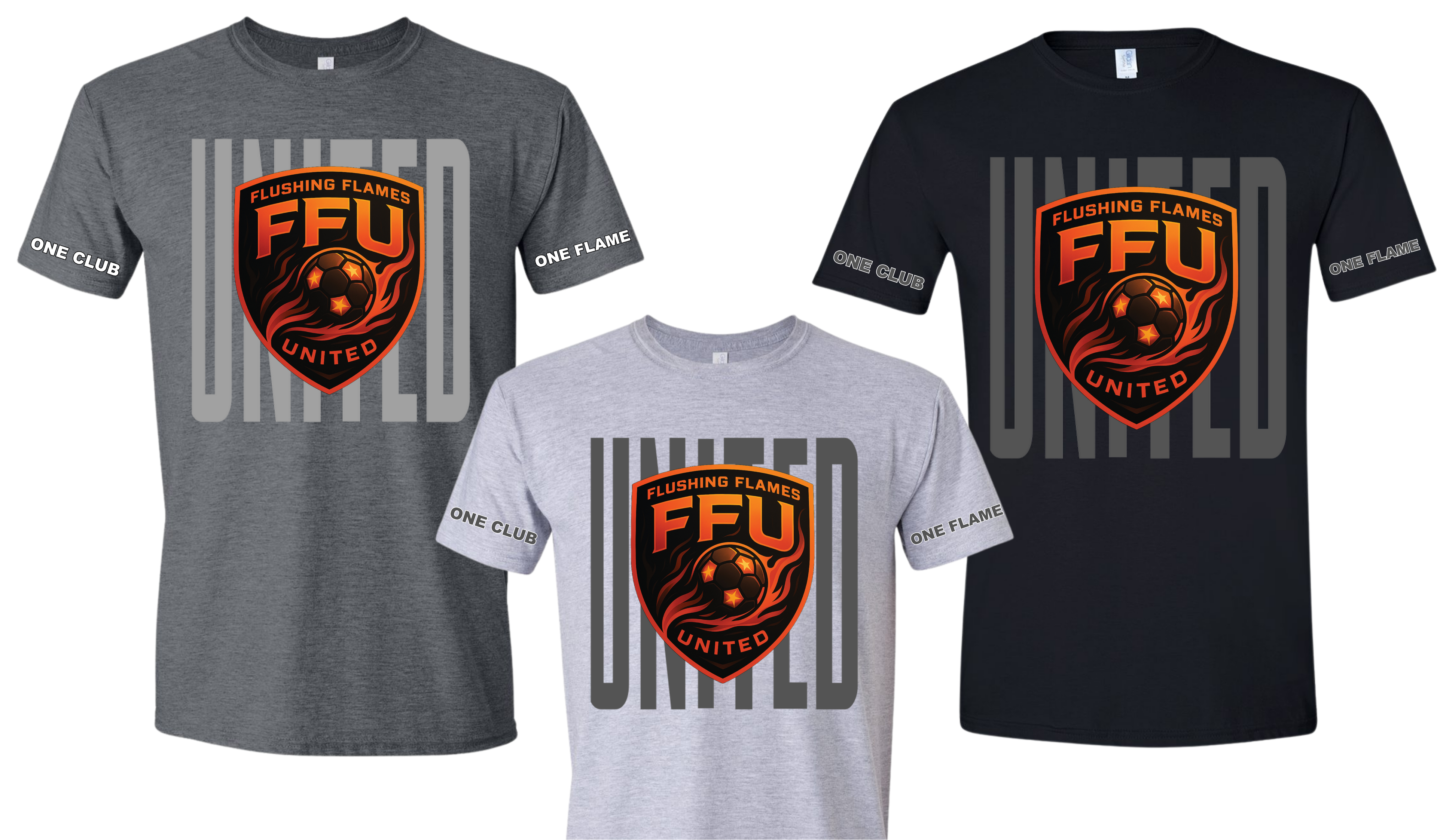 Flushing Flames United One Club One Flame