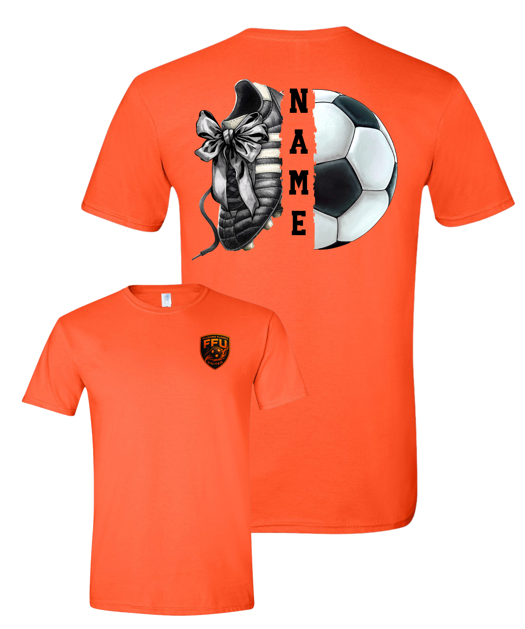 Flushing Flames Untied T-Shirt