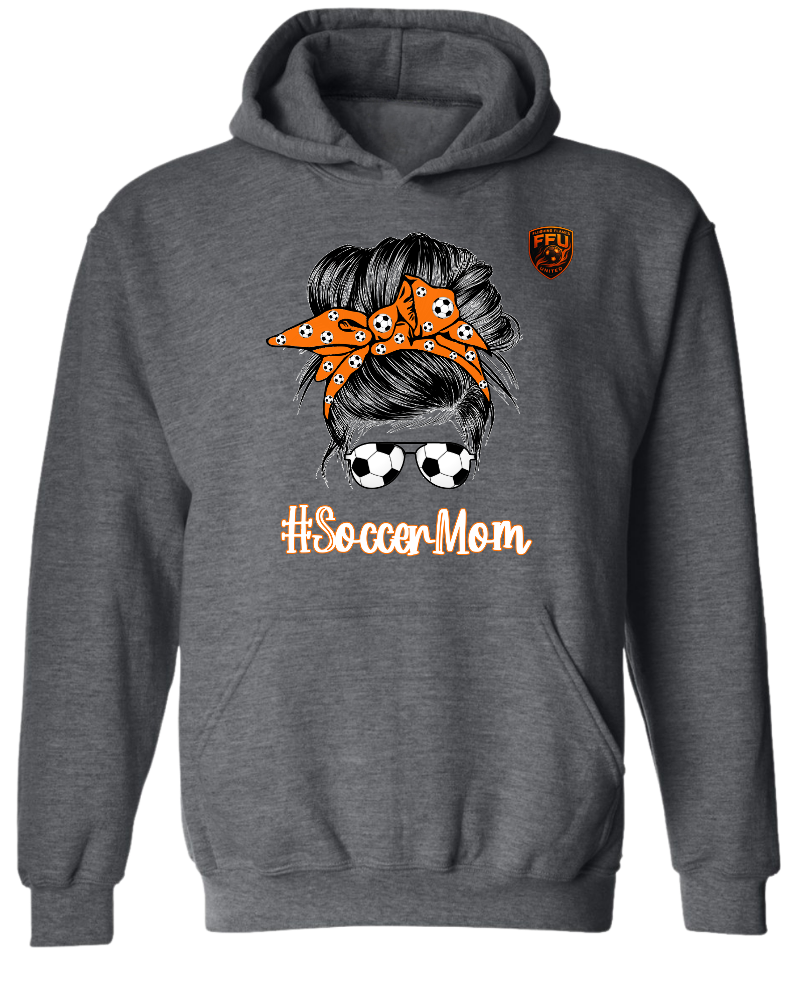 Flushing Flames Untied Hoodie