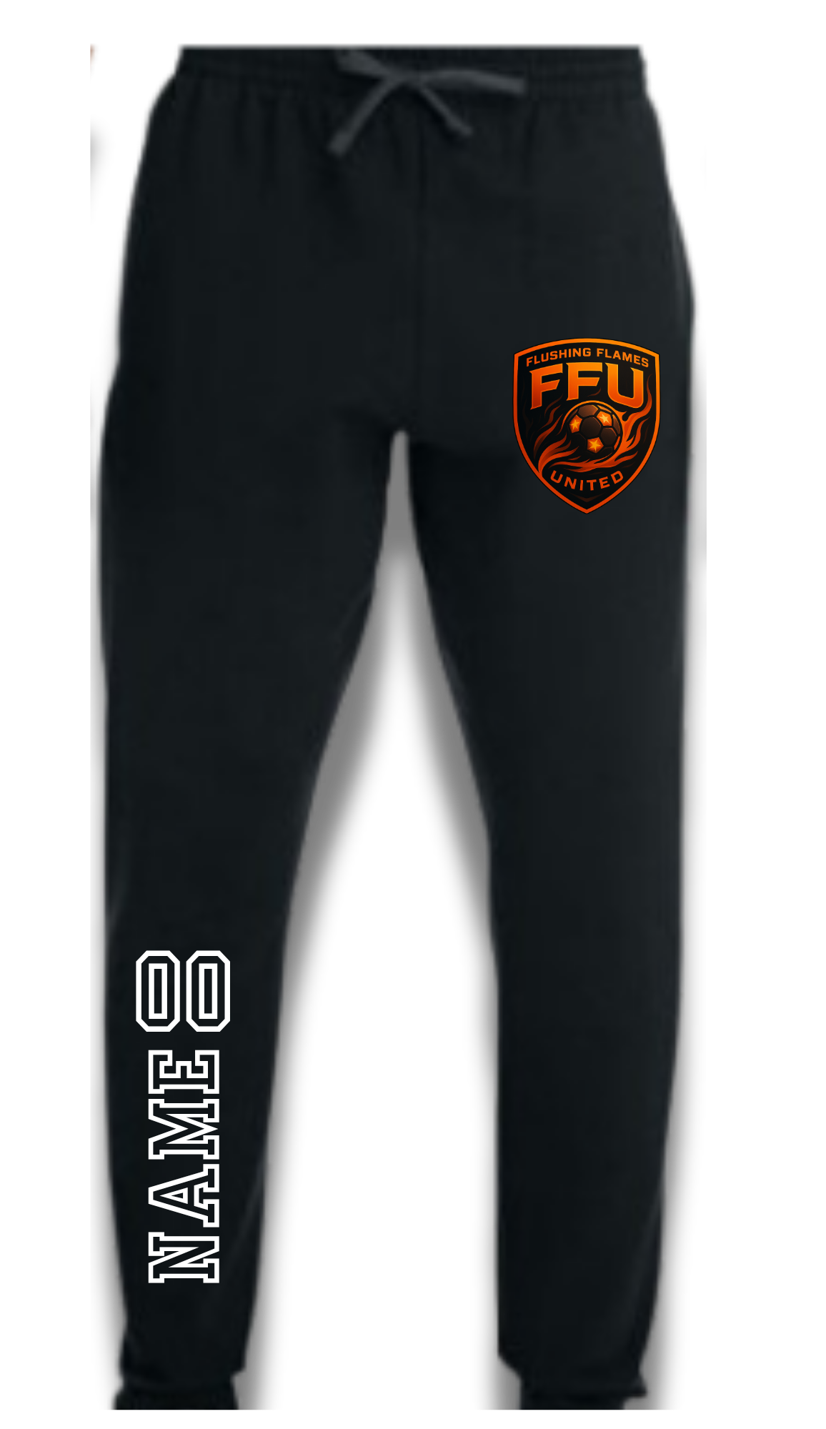 Flushing Flames Untied Sweatpants
