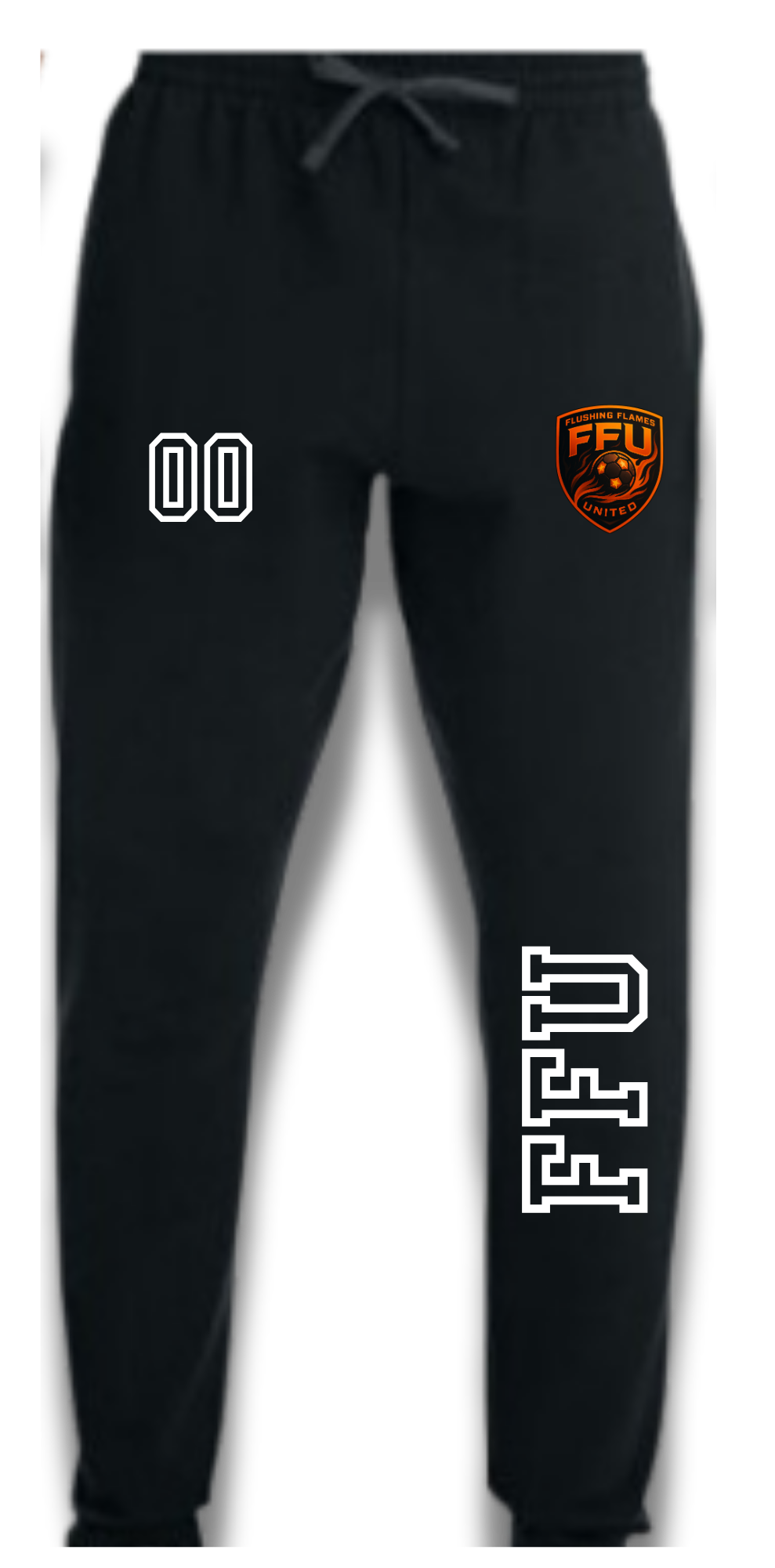 Flushing Flames Untied Sweatpants