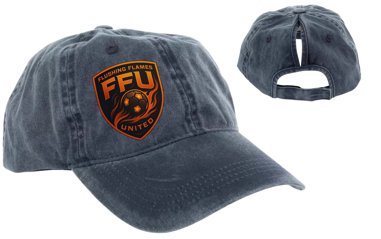 Flushing Flames Ponytail Hat
