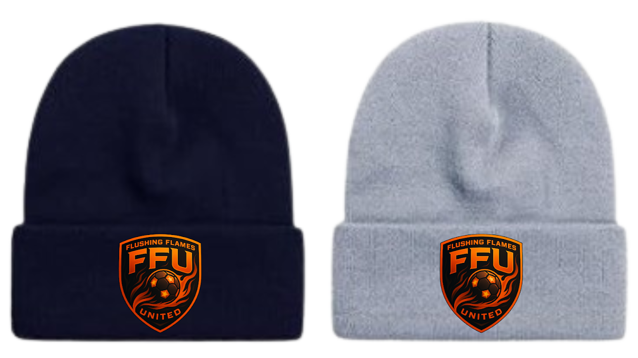 Flushing Flames United Winter Hat